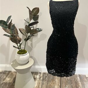 Kenneth Cole New York Black Bodycon Mini Dress